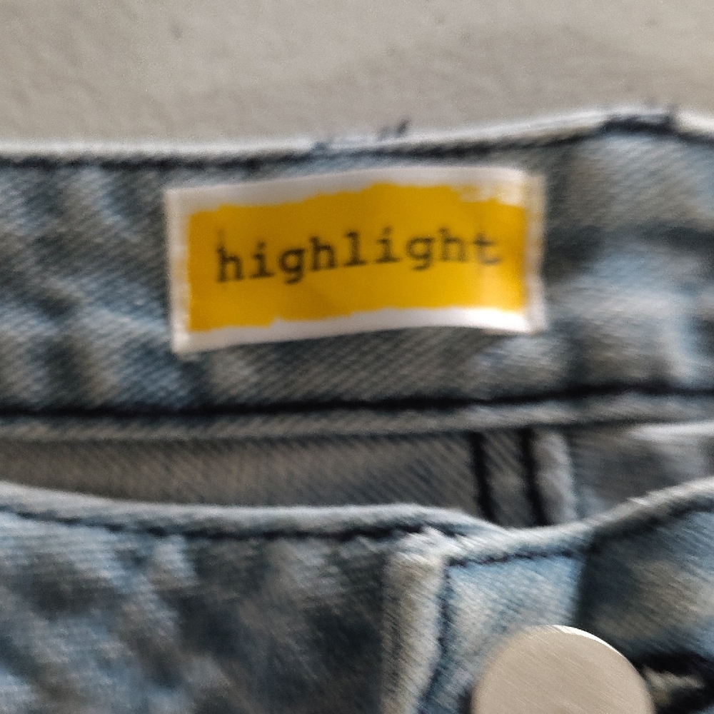 Highlight Oh Snap Side Wide Leg Statement Jeans – 2X (Approx Size 14–16) - Picture 5 of 8